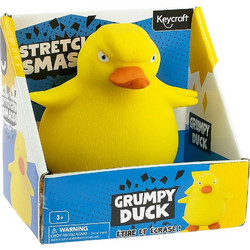 Keycraft Strech & Smash Grumby Duck Squishy Κίτρινο