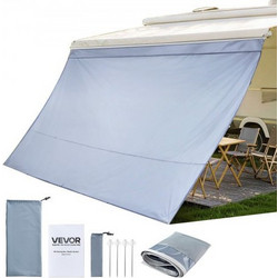 Vevor Σκίαστρο Παραλίας Αυτοκινήτου Γκρι 370x200cm FCZYPZMWBLL2L8OV6001V0