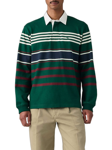 Levi's Ανδρική Μπλούζα Polo Μακρυμάνικη Πράσινη A4845-0038
