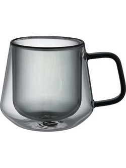 Estia Yalo Κούπα Γυάλινη Γκρι 400ml
