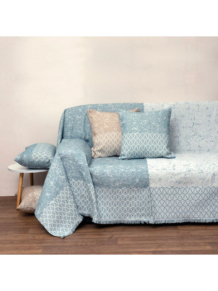 Anna Riska Ριχτάρι Διθέσιου Καναπέ 180x240 Throws 1575 Lake Blue