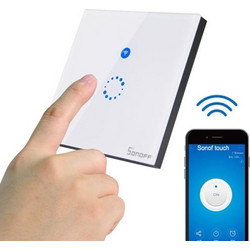 Επιτοίχιος Διακόπτης Αφής Με Wi Fi - Sonoff Touch EU