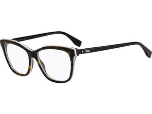 Fendi FF0251 086 Γυναικείος Σκελετός Γυαλιών Οράσεως Κοκάλινος Μαύρος
