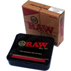 Ταμπακιέρα για στριφτό RAW Automatic Rolling Box 70mm (για κανονικά τσιγαρόχαρτα)
