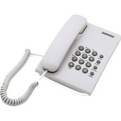 Daewoo DTC-215 Ενσύρματο Τηλέφωνο Λευκό