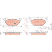 ΣΕΤ ΤΑΚΑΚΙΑ VECTOR VP1386 SKODA-AUDI-SEAT-VW