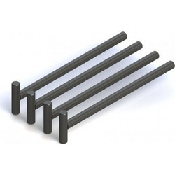 Βάσεις για Λάστιχα για κλωβό δύναμης MyRack Force USA (σετ 4 τεμαχίων) Λ 600-03