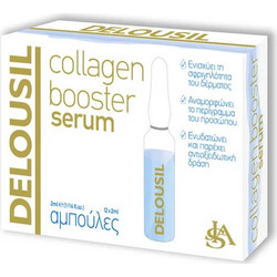 S.J.A Pharm Delousil Collagen Booster Αντιγηραντικό Ενυδατικό Serum Προσώπου με Κολλαγόνο 1x2ml