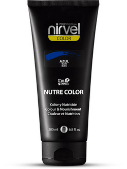 Nirvel Nutre Color Μπλε Χρωμομάσκα Μαλλιών 200ml