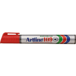 Ανεξίτηλος Μαρκαδόρος Artline 109 - Κόκκινο