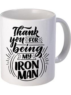 Κούπα για τον Μπαμπά thank you ironman Κεραμική