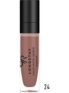 Golden Rose Longstay Matte Kissproof 24 Long Lasting Liquid Κραγιόν 5.5ml