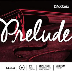 D'Addario Prelude J1014 Χορδή Τσέλου C Nickel Plated Steel Medium Tension 1/2
