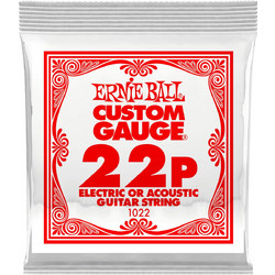 Ernie Ball 1022 Χορδή Ηλεκτρικής / Ακουστικής Κιθάρας Plain Steel 22"