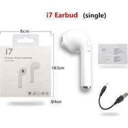 i7 Twins Ακουστικά Bluetooth Earbud White