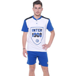 Πυζάμα cotton Inter official-product ΛΕΥΚΟ