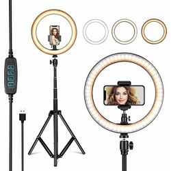 Φωτιστικό Δαχτυλίδι Ring Lamp Light για τέλειο αποτέλεσμα σε Βίντεο-φώτογραφιες -Μακιγιάζ make up artist ΟΕΜ