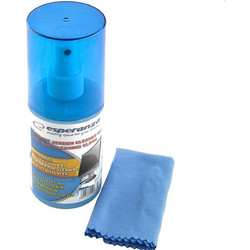 Σετ καθαρισμού οθόνης Gel 200ml Με Πανί ES121 Esperanza