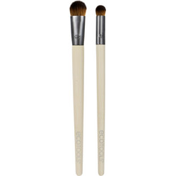 EcoTools Ultimate Shade Duo Σετ Πινέλα Μακιγιάζ 2τμχ