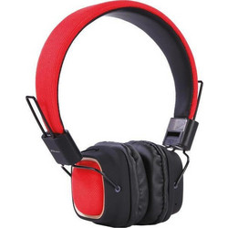 Element HD-800ΒΤ Ασύρματα Bluetooth Ακουστικά On Ear Μαύρα Κόκκινα