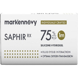 Mark'ennovy Saphir RX Multifocal Spheric Μηνιαίοι Φακοί Επαφής Πολυεστιακοί Σιλικόνης Υδρογέλης 3τμχ