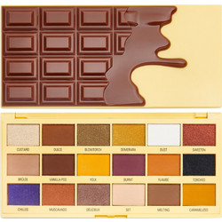 Makeup Revolution I Heart Creme Brulee Chocolate Παλέτα Σκιών