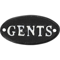 Ταμπελάκι Wc Gents 10cm Espiel KLI127K6