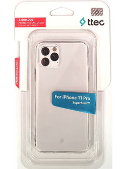 Θήκη TTEC για Apple iPhone 11 Pro Back Cover Super Slim Transaparent