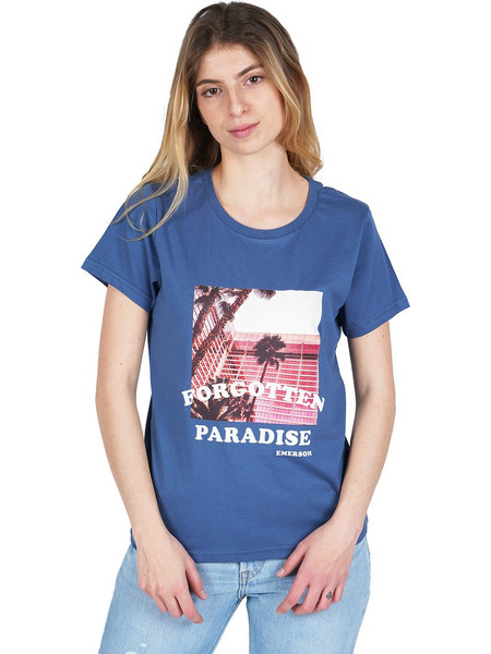 EMERSON T SHIRT (201.EW33.63 DUTCH BLUE) (201.EW33.63 DUTCH BLUE)