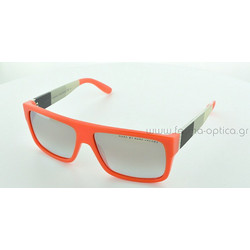 Marc by Marc Jacobs MMJ 096/N/S 6IL/TF Γυναικεία Γυαλιά Ηλίου Τετράγωνα Κοκάλινα Πορτοκαλί με Μαύρο Polarized Φακό