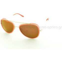 Vuarnet VL 1614 0005 Ανδρικά Γυαλιά Ηλίου Aviator Μεταλλικά Ασημί με Πορτοκαλί Φακό