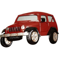 Διακοσμητικά Τοίχου - Κόκκινο Τζιπ