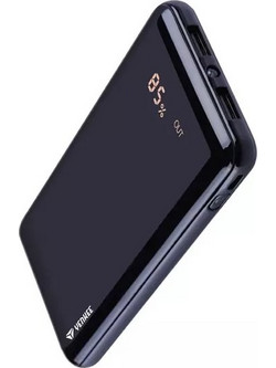 Yenkee YPB 1020 Power Bank 10000mAh με 2 Θύρες USB-A Black