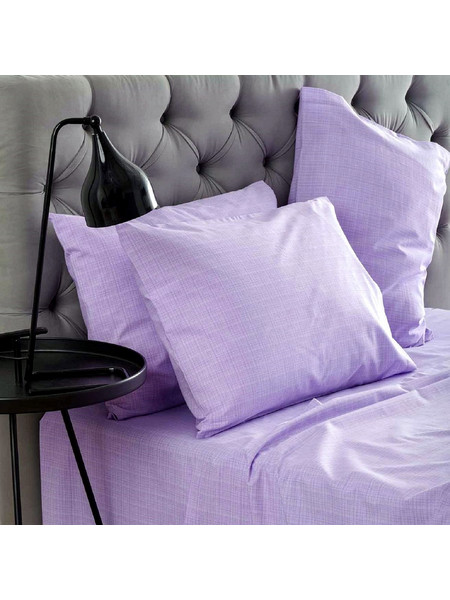 SB Home Σετ Σεντόνια Υπέρδιπλα Βαμβακερά 220x240 Lucifer Lilac