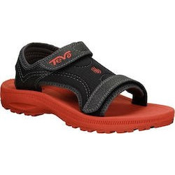 Teva Παιδικά Πέδιλα για Αγόρι Μαύρα 1003708-BRD