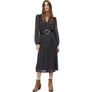 Pepe Jeans Midi Καθημερινό Φόρεμα Μαύρο PL952754-0AA Pepe Jeans Midi Καθημερινό Φόρεμα Μαύρο PL952754-0AA