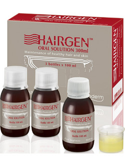 Boderm Hairgen Oral Solution Συμπλήρωμα Διατροφής κατά της Τριχόπτωσης 3x100ml