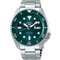 Seiko 5 Sports Ανδρικό Ρολόι Αυτόματο με Ασημί Μεταλλικό Μπρασελέ SRPD61K1