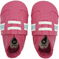Bobux Soft Sole Βρεφικά Sneakers Αγκαλιάς Φούξια 1000-068-05