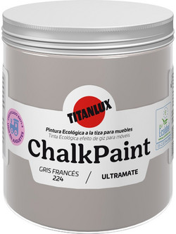Titanlux Χρώμα Κιμωλίας No 224 Gris Frances 750ml