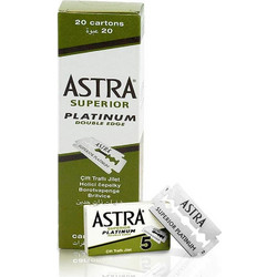 Astra Superior Platinum Double Ανταλλακτικές Λεπίδες 100τμχ