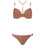 Gsecret Bikini Set με Ενίσχυση Μπεζ XL2109-13109