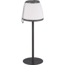 Trio Lighting R52096142 Πορτατίφ Αφής LED με Μπαταρία Λευκό Μαύρο Φ12xΥ35.5cm