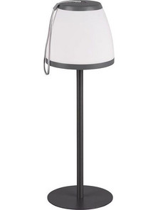 Trio Lighting R52096142 Πορτατίφ Αφής LED με Μπαταρία Λευκό Μαύρο Φ12xΥ35.5cm