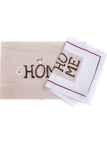 Banquet Πετσετες Κουζινας Σετ 2 Τεμαχιων HOME 45x70cm A18380 BQ10005109