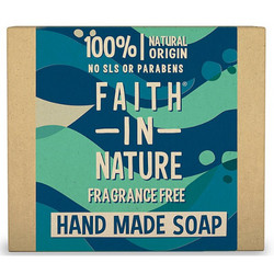 Faith In Nature Fragrance Free Handmade Χειροποίητο Σαπούνι 100gr