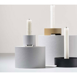Κηροπήγιο 12373 Δ6cm Warm Grey Zone Denmark Μέταλλο