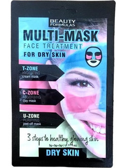 Beauty Formulas For Dry Skin Multi-Mask Patches για Ενυδάτωση 3x5gr