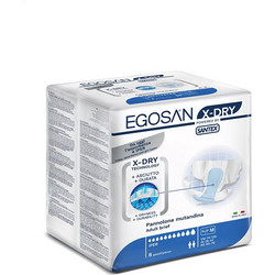 Egosan X-Dry Medium Πάνες Ακράτειας 10 Σταγόνες 8τμχ