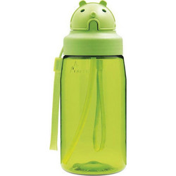 Laken Oby Παιδικό Μπουκάλι Πλαστικό BPA Free με Καλαμάκι Lime 450ml